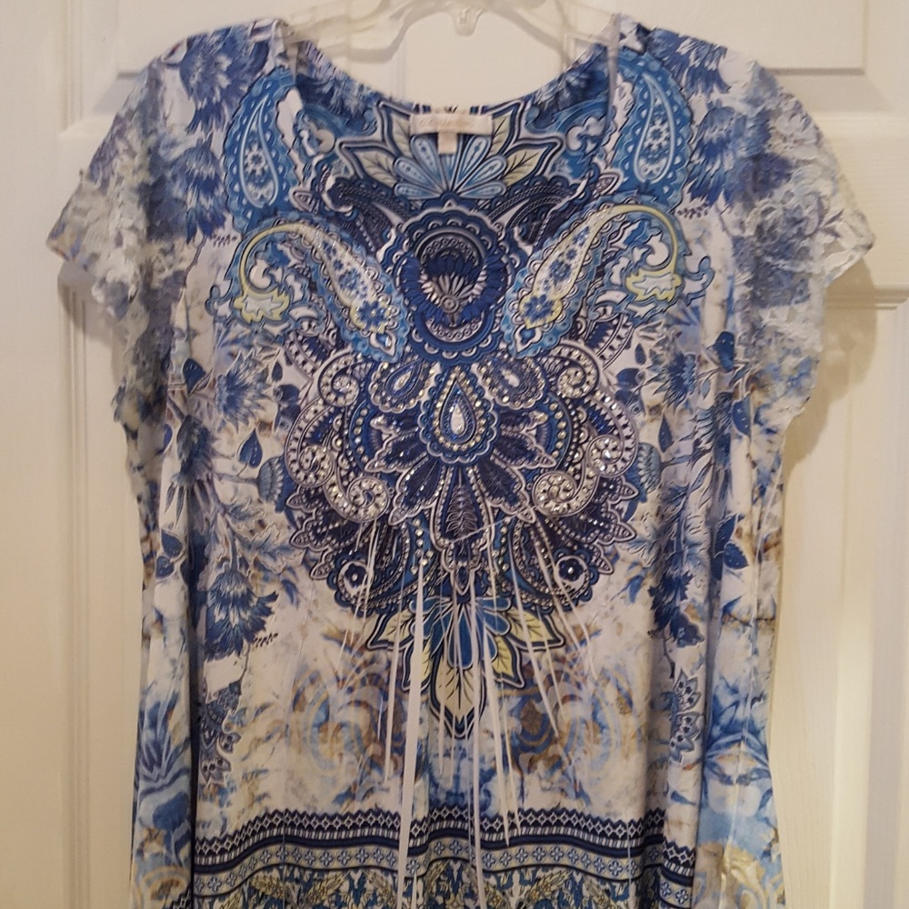 G Collection V-Neck Shirt - 1X